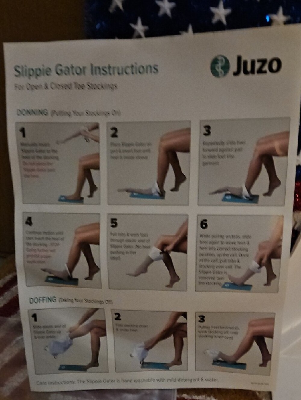 SLIPPIE GATOR 4 FAST&EASY APPLYING/REMOVING 4 ANY/ALL OF YOUR COMPRESSION SOCKS - Picture 5 of 16